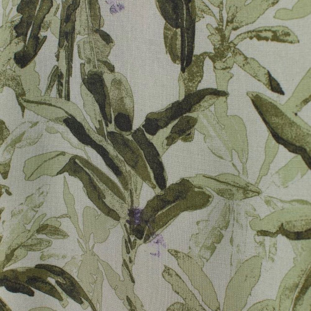 Men’s H&M Khaki Green Relaxed Fit Patterned Resort Shirt, Size: Small - Picture 3 of 11